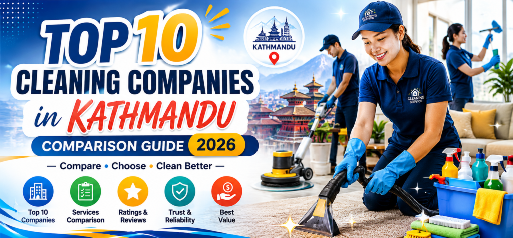 Top 10 Cleaning Companies in Kathmandu Nepal