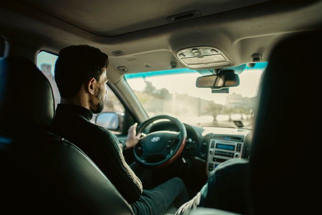 Driver Driving Car